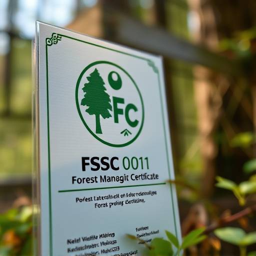 Certificado de Manejo Florestal FSC